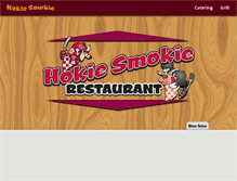Tablet Screenshot of hokiesmokie.com